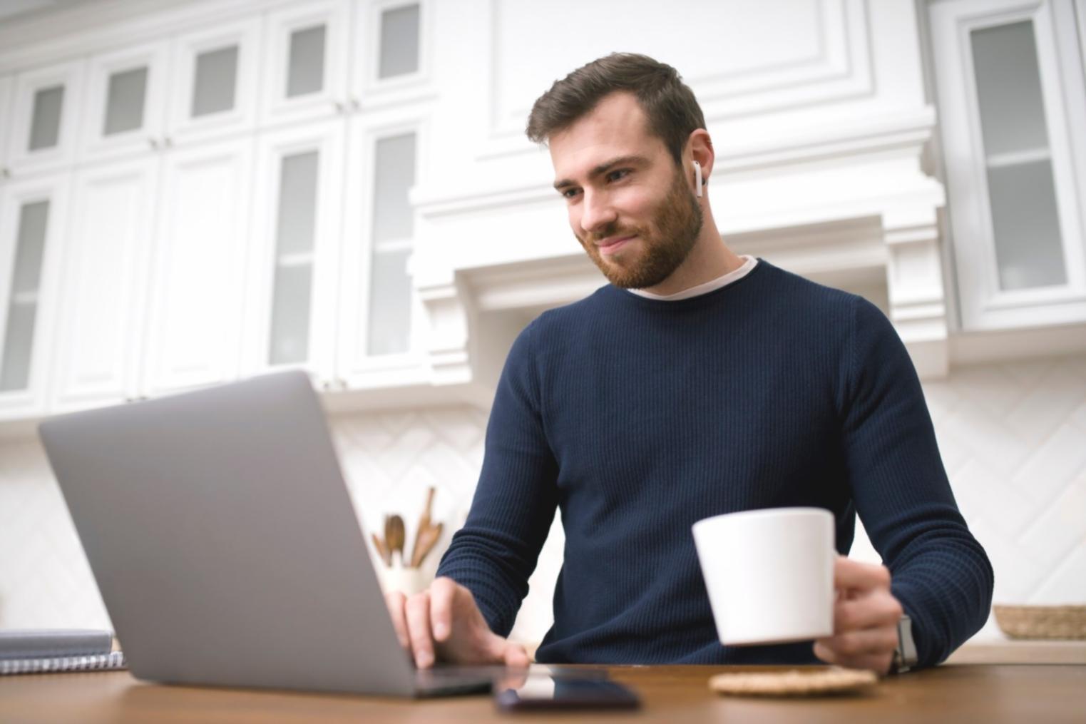 Modern financial workspace with planning documents